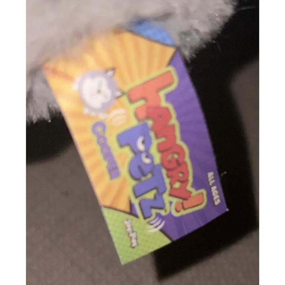 Hangry Petz Bag Key Chain Series 1 ~ Cooper The Gray Cat Plush By Jay Play Grump